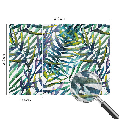 3D-Fototapete Exotische Vegetation