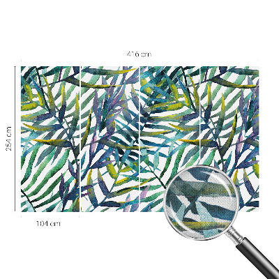 3D-Fototapete Exotische Vegetation