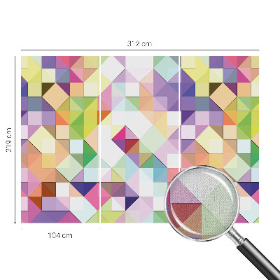 Fototapete nach Maß Bunte Formen