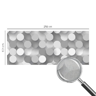 Vintage tapete Graue Kreise