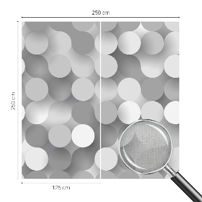 Vintage tapete Graue Kreise