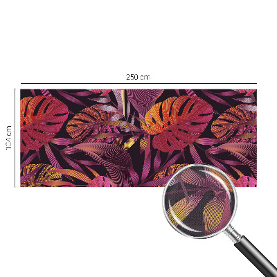 Hochwertige Bildtapete Exotische Blätter