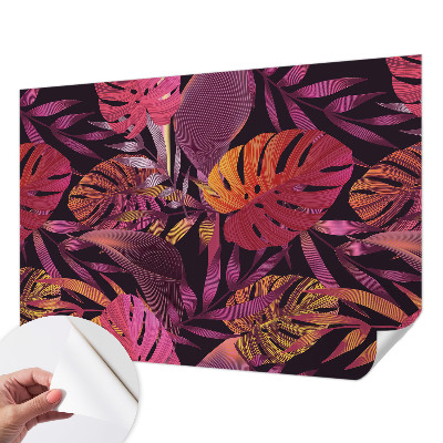 Hochwertige Bildtapete Exotische Blätter