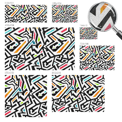 Selbstklebende Fototapete Abstraktes Mosaik