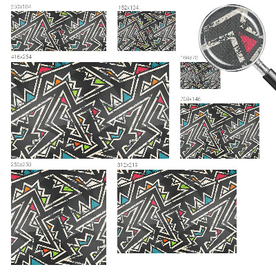 Selbstklebende Fototapete fürs Kinderzimmer Energetische Geometrie