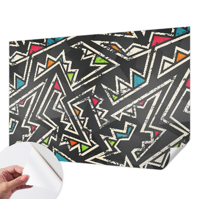 Selbstklebende Fototapete fürs Kinderzimmer Energetische Geometrie