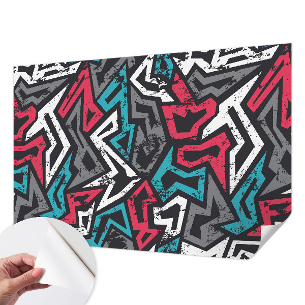 Selbstklebende Fototapete fürs Schlafzimmer Abstraktes Mosaik