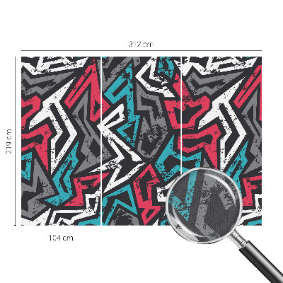 Selbstklebende Fototapete fürs Schlafzimmer Abstraktes Mosaik