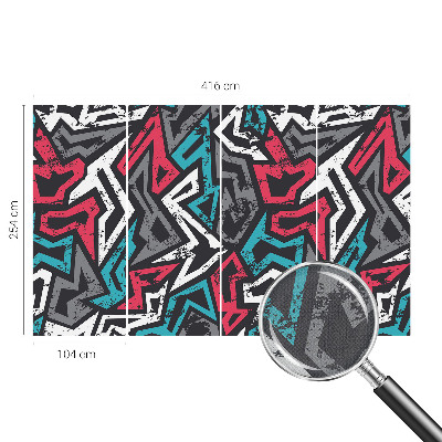 Selbstklebende Fototapete fürs Schlafzimmer Abstraktes Mosaik