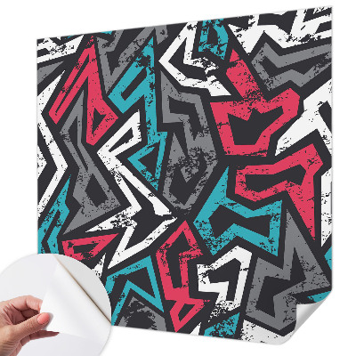 Selbstklebende Fototapete fürs Schlafzimmer Abstraktes Mosaik