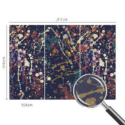 3D-Fototapete Farbenfrohe Abstraktion