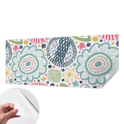 Moderne Fototapete nach Maß Blumenmuster