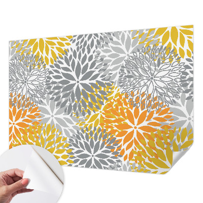 Motivtapete fürs Wohnzimmer Blumenenergie