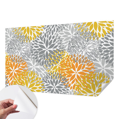 Motivtapete fürs Wohnzimmer Blumenenergie