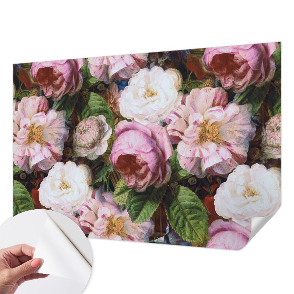Hochwertige Bildtapete Florale Eleganz