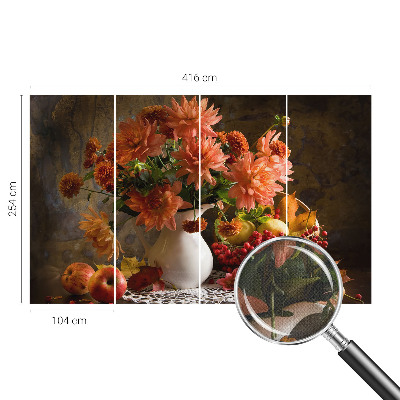 Selbstklebende Fototapete Herbstkomposition