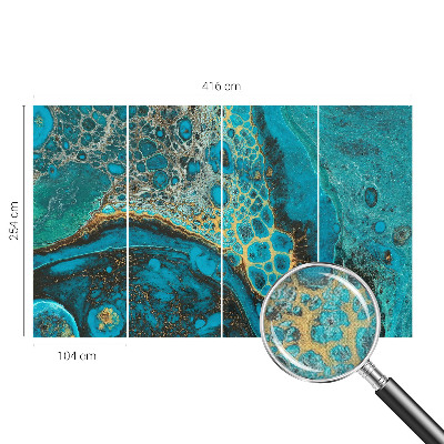 Selbstklebende Fototapete fürs Kinderzimmer Abstrakte Struktur