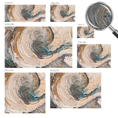 Fototapete nach Maß Bunte Wirbel