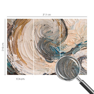 Fototapete nach Maß Bunte Wirbel