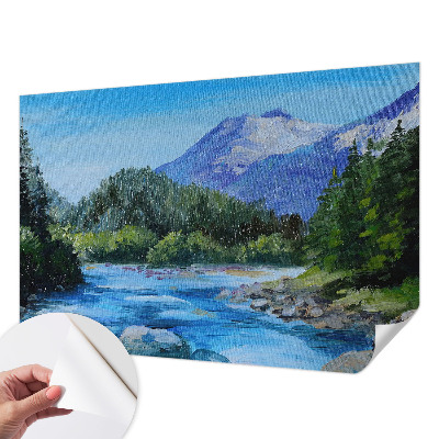 Motivtapete nach Maß Berglandschaft