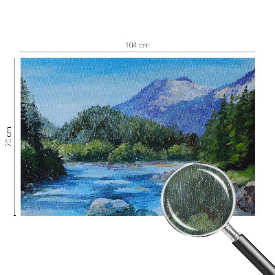 Motivtapete nach Maß Berglandschaft