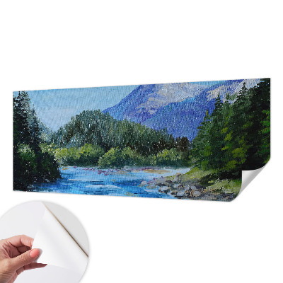 Motivtapete nach Maß Berglandschaft