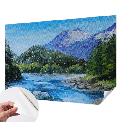 Motivtapete nach Maß Berglandschaft