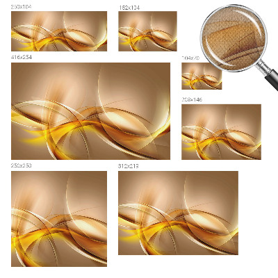3D-Fototapete fürs Schlafzimmer Sanfte Linien