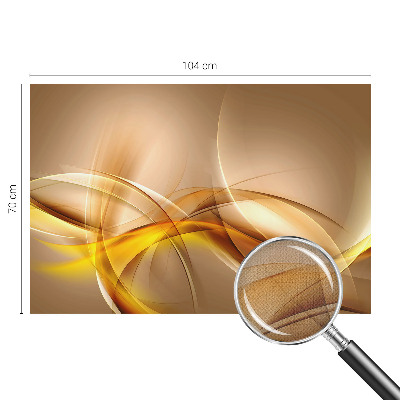 3D-Fototapete fürs Schlafzimmer Sanfte Linien