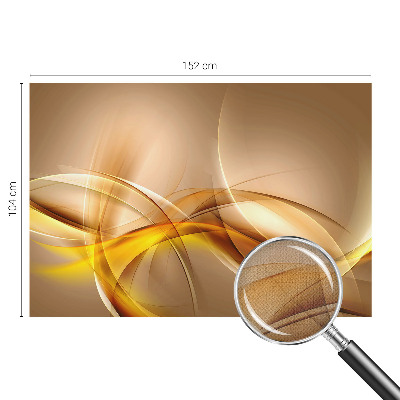 3D-Fototapete fürs Schlafzimmer Sanfte Linien