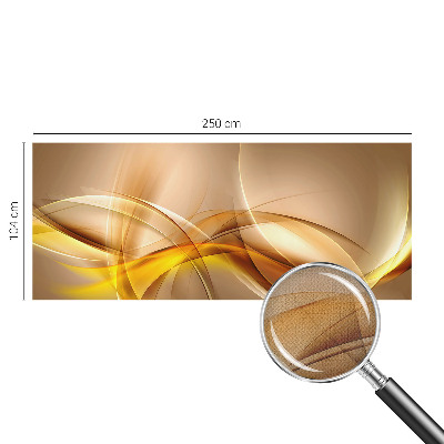 3D-Fototapete fürs Schlafzimmer Sanfte Linien