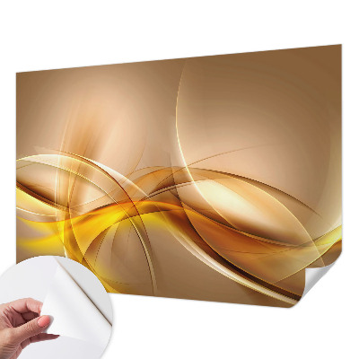 3D-Fototapete fürs Schlafzimmer Sanfte Linien