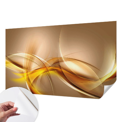 3D-Fototapete fürs Schlafzimmer Sanfte Linien