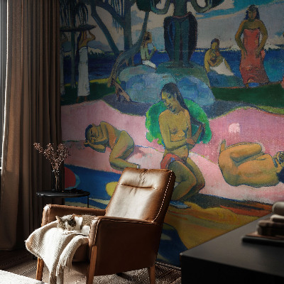 Vintage tapete Tropischer Urlaub