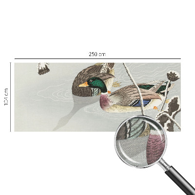 Motivtapete fürs Wohnzimmer Ruhige Enten