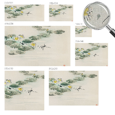 3D-Fototapete Ruhiges Wasser