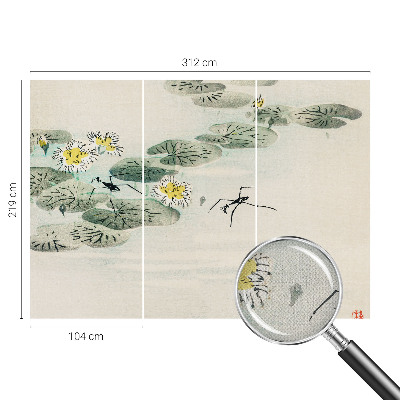 3D-Fototapete Ruhiges Wasser