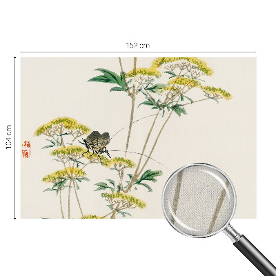 3D-Fototapete fürs Schlafzimmer Blumen Natur