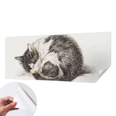 Motivtapete nach Maß entzückende Katze