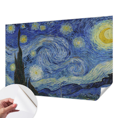 Selbstklebende Fototapete fürs Wohnzimmer Nachtwirbel