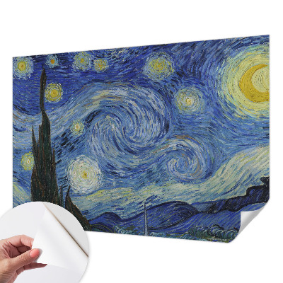 Selbstklebende Fototapete fürs Wohnzimmer Nachtwirbel