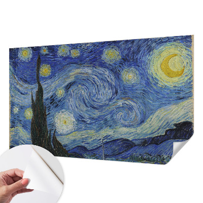 Selbstklebende Fototapete fürs Wohnzimmer Nachtwirbel