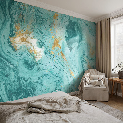 Selbstklebende Fototapete fürs Schlafzimmer Meereswellen