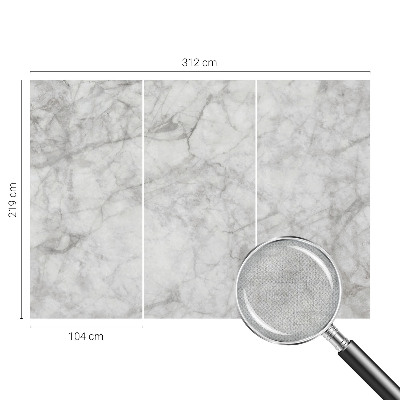 3D-Fototapete fürs Wohnzimmer Marmor-Eleganz