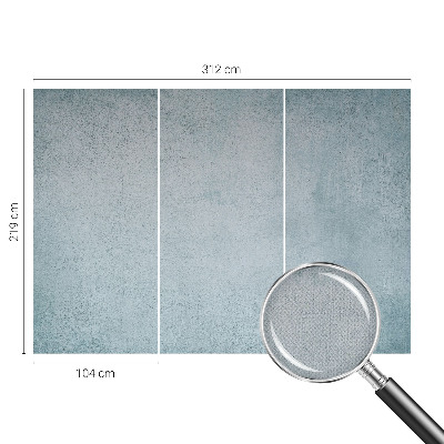 3D-Fototapete fürs Schlafzimmer Grauer Beton