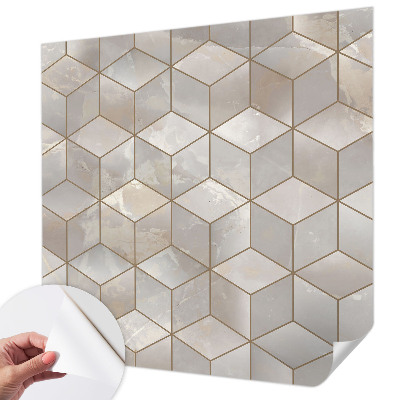 Hochwertige Bildtapete Geometrisches Mosaik