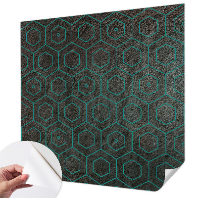 Selbstklebende Fototapete fürs Wohnzimmer Geometrisches Muster