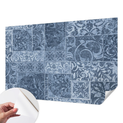 Selbstklebende Fototapete für die Wand Pflanzenornamente