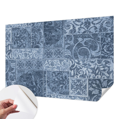 Selbstklebende Fototapete für die Wand Pflanzenornamente