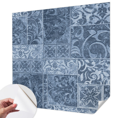 Selbstklebende Fototapete für die Wand Pflanzenornamente